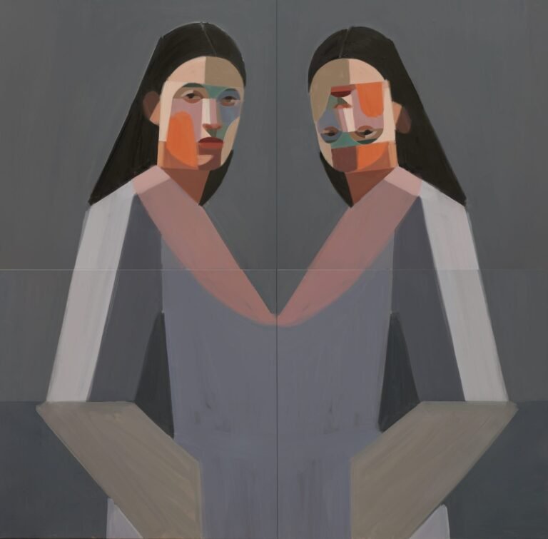 Through Fractured Forms, Kat Kristof Renders the Architecture of the Mind