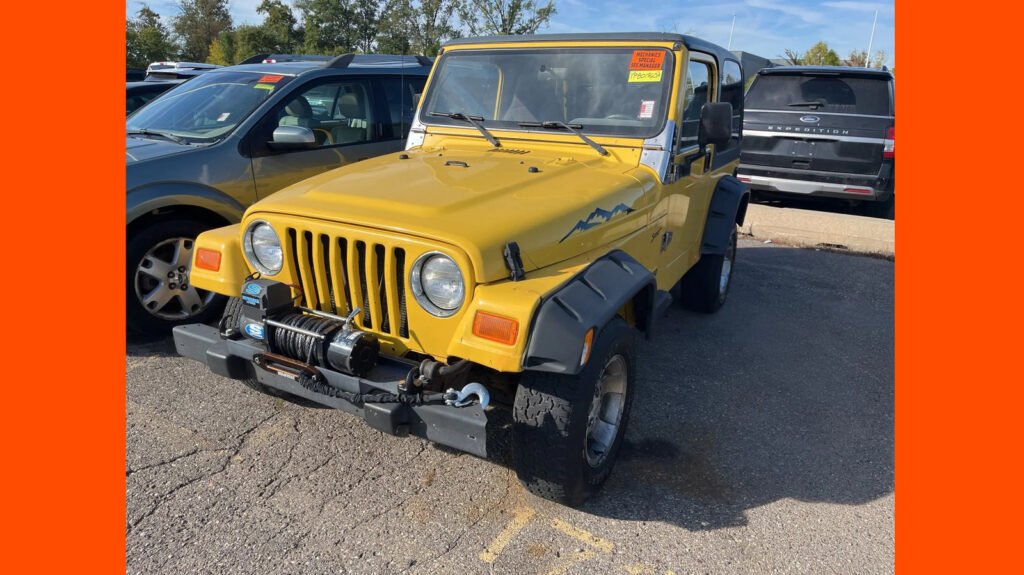 The Perfect Jeep Wrangler Is Just $3,900