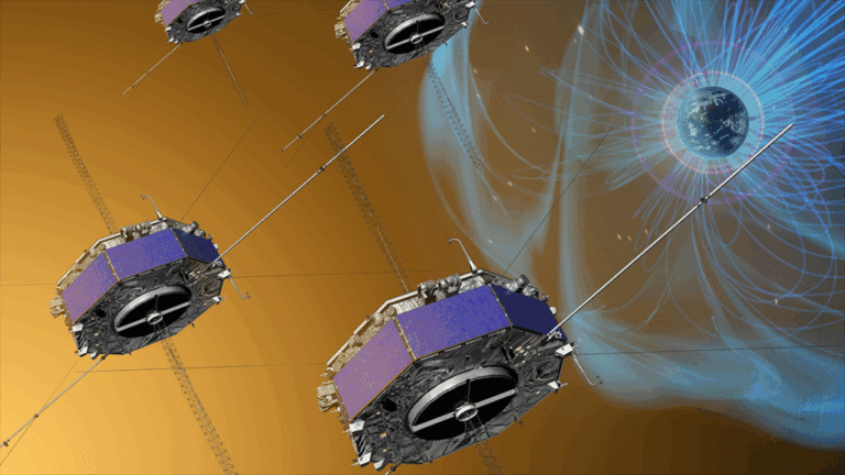 Magnetic “Switchback” Detected near Earth for First Time