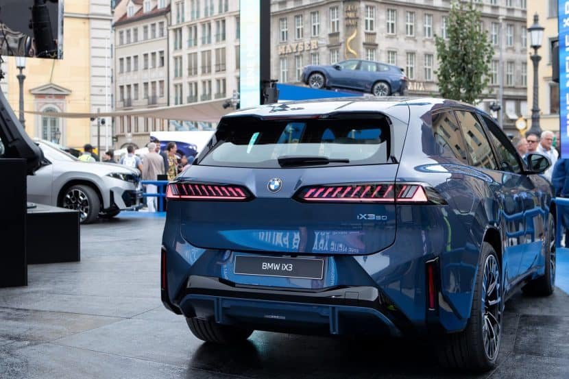 Real Madrid Players Check Out The New BMW iX3