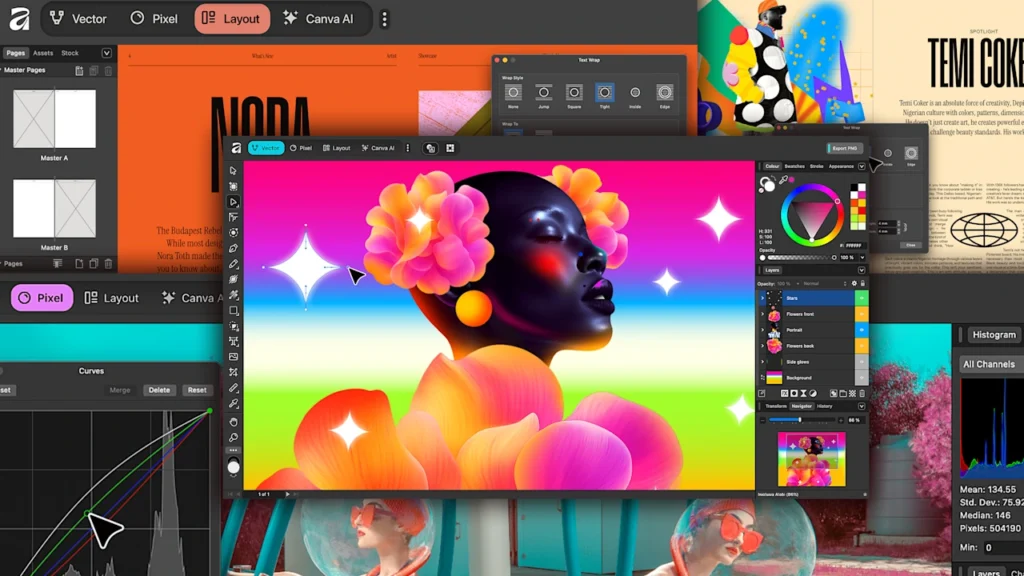 Canva’s new free Affinity app wants to sink the Adobe flagships