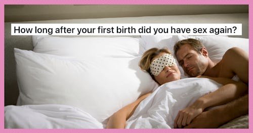 New Mom Wonders How Long To Wait To Have Sex After Having Her Baby