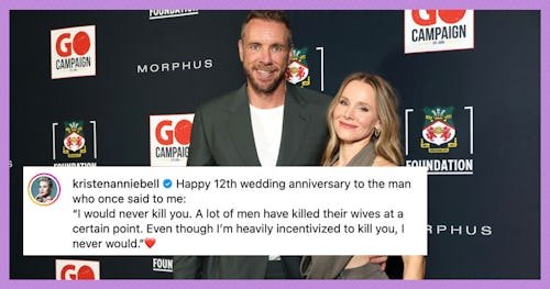 Kristen Bell Knocked For Out Of Touch Anniversary Post