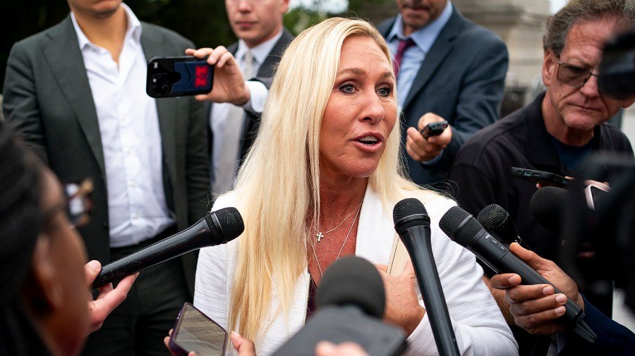 Greene: 'There's a lot of weak Republican men'