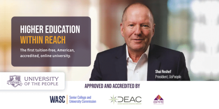 University of the People Is the First, Non-Profit Tuition-Free American-Accredited Online University