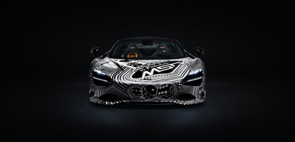 One-Off McLaren 750S Turns Las Vegas Into Automotive Art