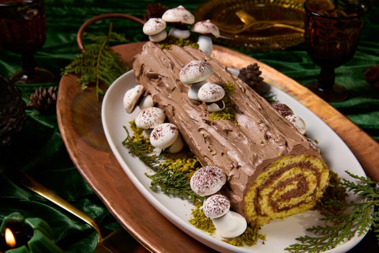 How to Assemble a Showstopping Bûche de Noël