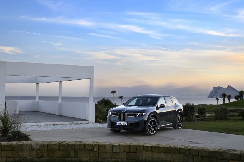 New BMW iX3 Looks Stunning in Polarized Grey Metallic Near the Rock of Gibraltar