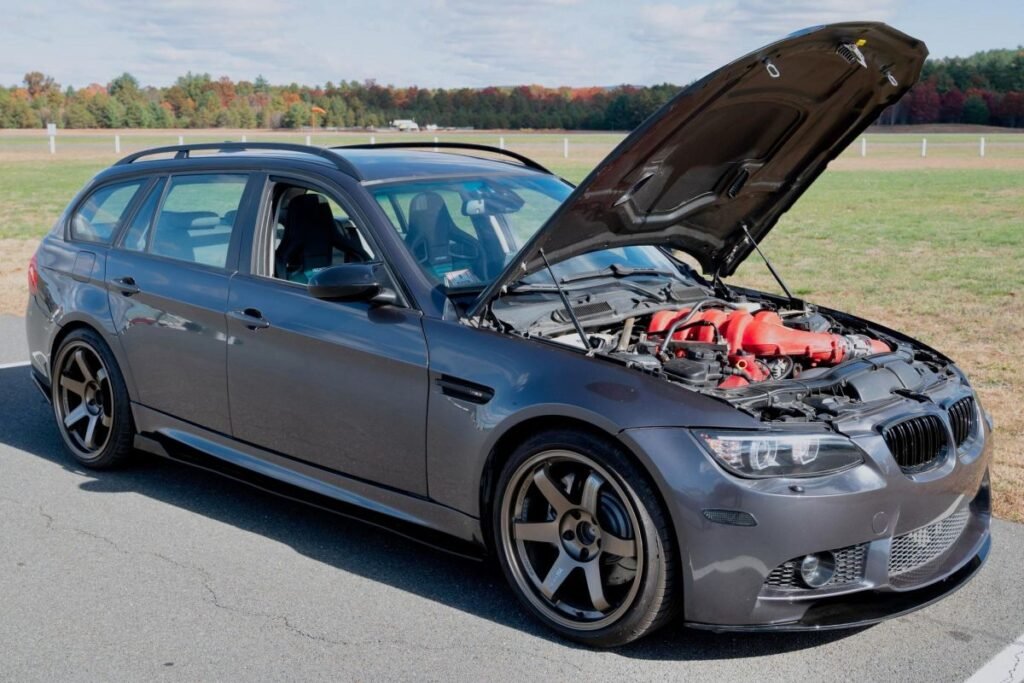 2007 BMW 3 Series Wagon With a Maserati V8 and Nissan 6-Speed Is One Wild Creation—And It’s for Sale