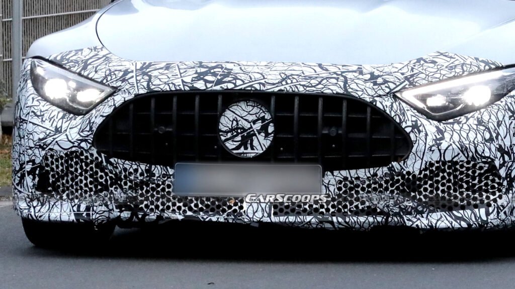 2027 Mercedes-AMG SL Thinks More Grille Is the Answer