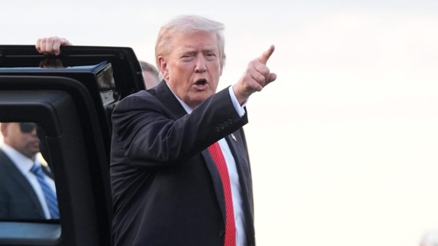 Trump jabs reporter over Epstein files question: 'Quiet, piggy'