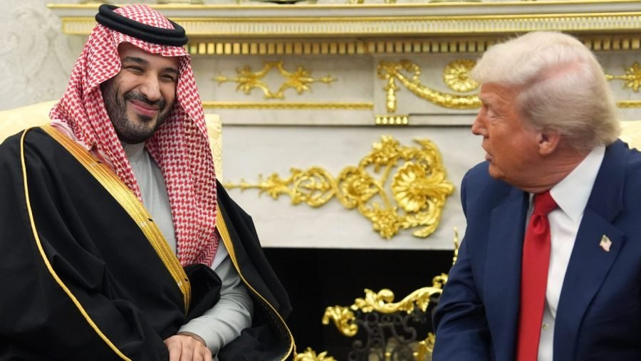 Trump, Saudi crown prince field questions on Khashoggi, 9/11