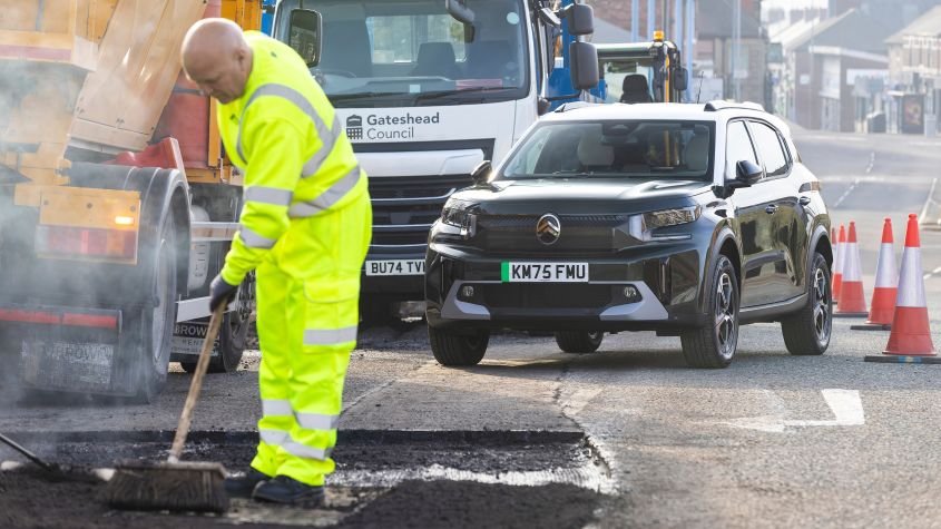 Citroen pays to repair potholes as councils drown in year-long backlogs