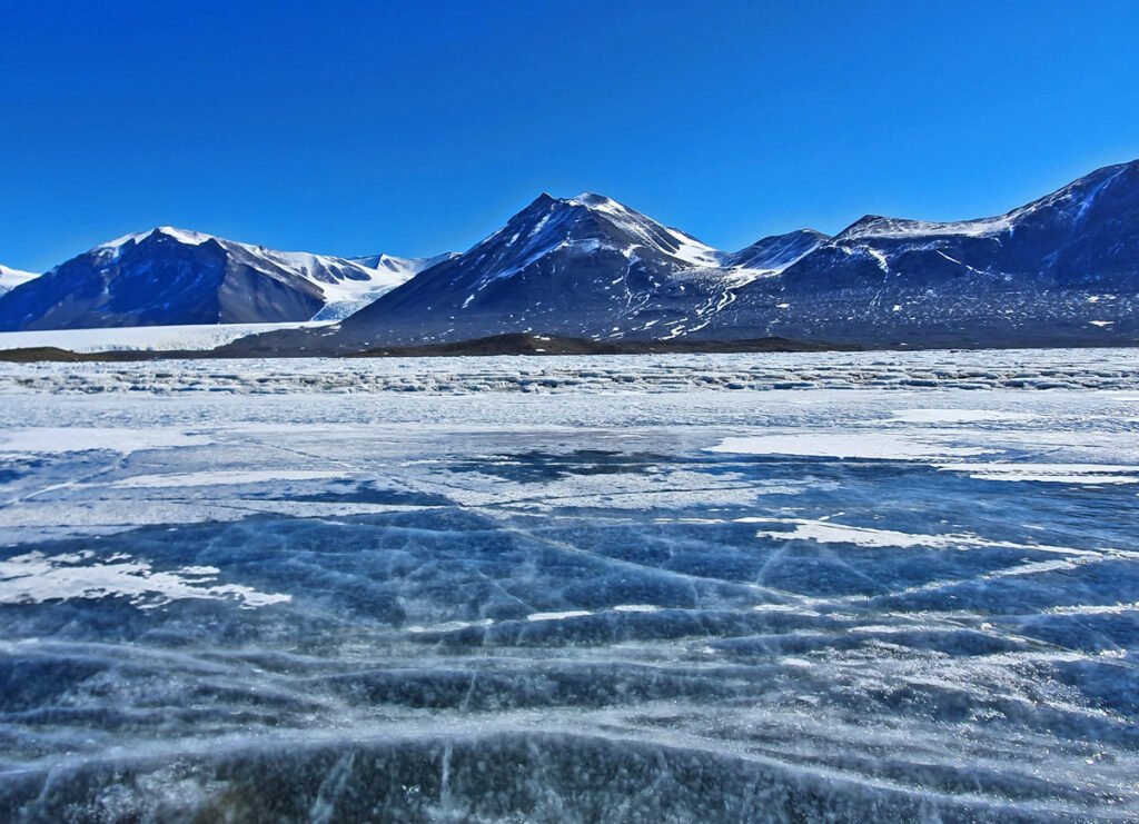 The Land Beneath Antarctica’s Ice Might Be Full of Water