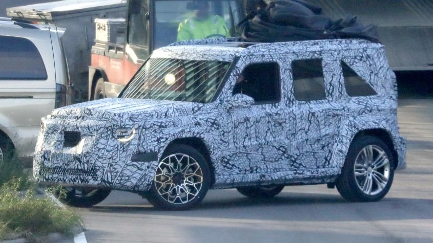 New baby Mercedes G-Glass EQ - pictures