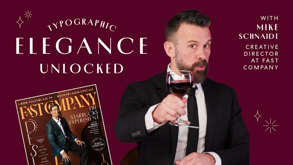 This typeface is too elegant to ignore