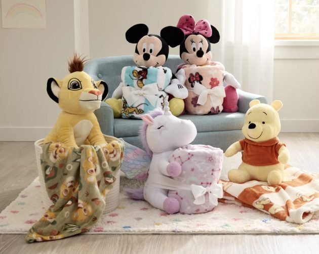 Kid’s Pillow Buddy Throw Blanket Sets only $12.74 shipped!
