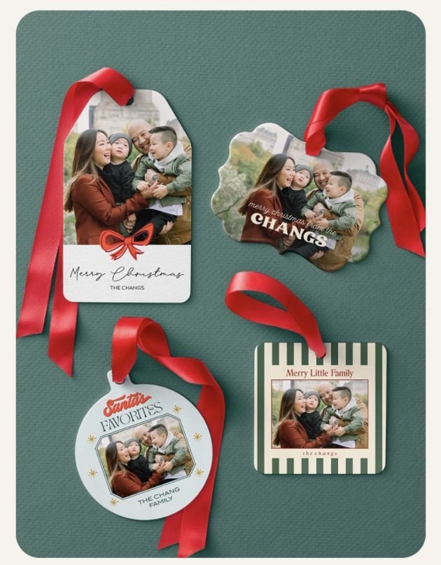 Shutterfly Metal Photo Ornaments only $8 shipped!
