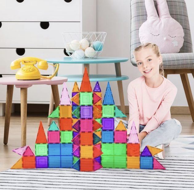 *HOT* Picasso Tiles 61-Piece Magnetic Tiles Set only $24.49, plus more!
