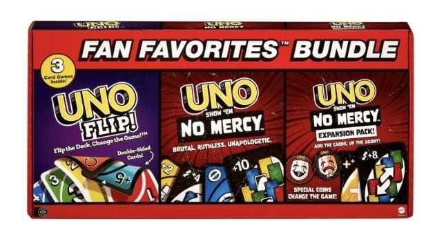 UNO Card Game Bundle only $10!