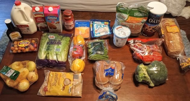 Brigette’s $124 Grocery Shopping Trip and Weekly Menu Plan for 6
