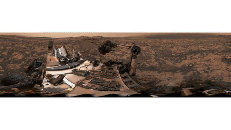 Sediments Hint at Large Ancient Martian Moon