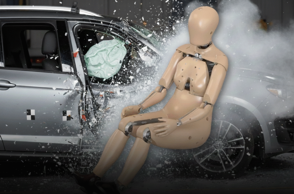 Crash Test Dummies Were Male for 50 Years, And Women Paid the Price