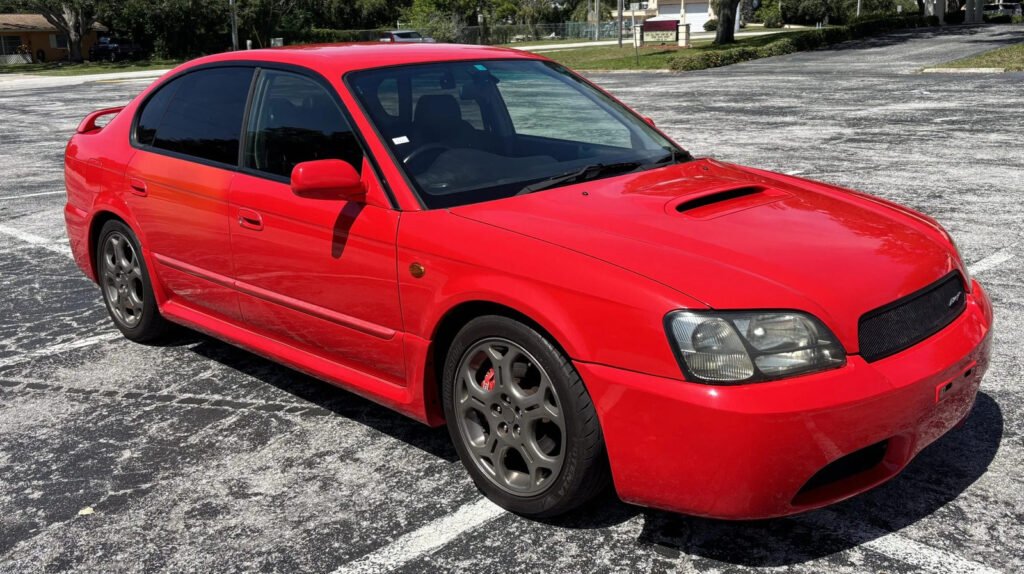 This Subaru Legacy Was Designed By Porsche (And Shares A Name With One Of Santa's Reindeer)