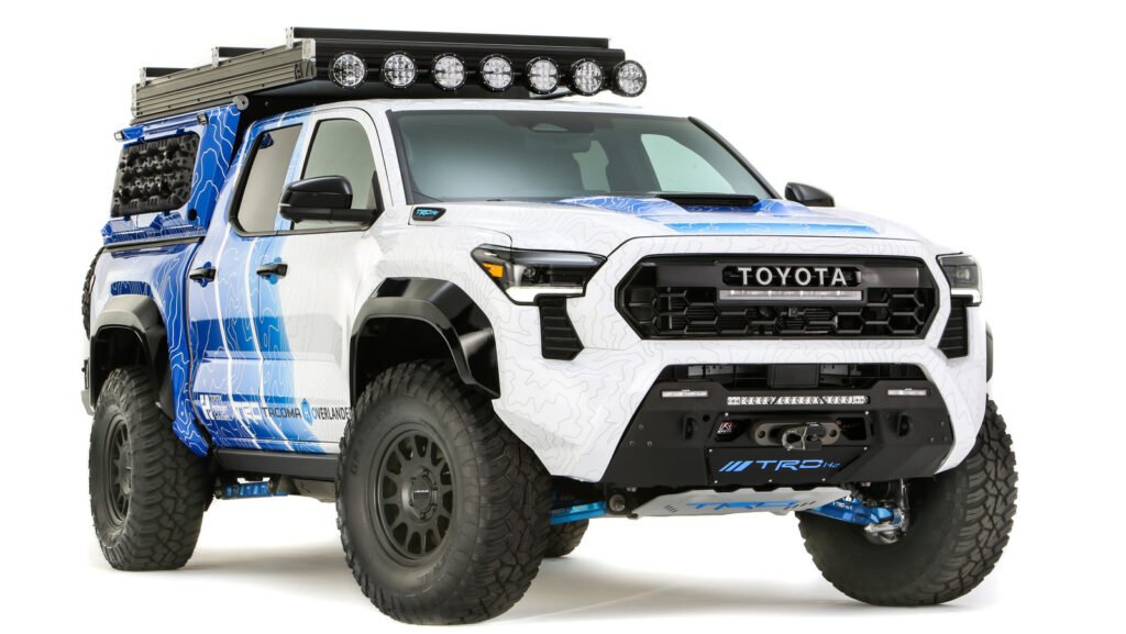 You Can Shower With Your Truck's Pee (If You Drive Toyota's Hydrogen-Powered Overland Tacoma SEMA Concept)
