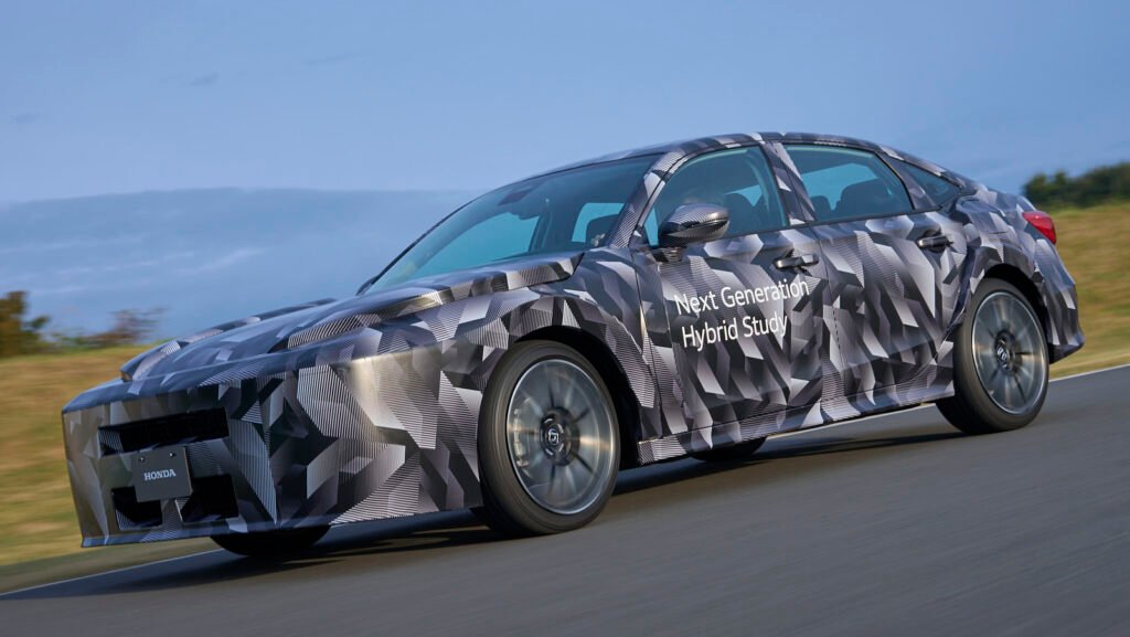 Honda's Next-Generation Civic Hybrid Prototype Is Incremental Evolution Done Right