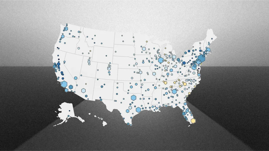 Moody’s home price forecast for more than 300 housing markets through 2035