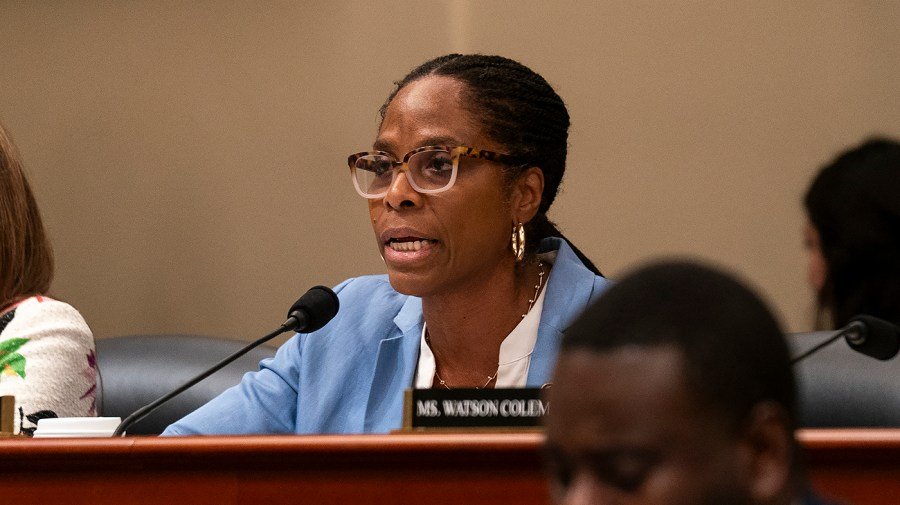 Plaskett defends Epstein texting: 'You get information from people where you can'