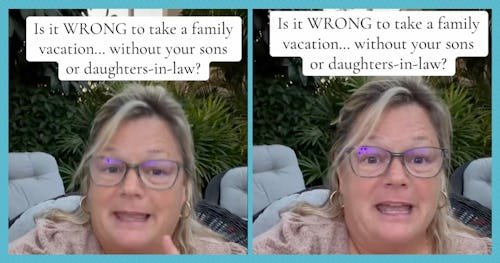 Grandma Says It's OK To Leave In-Law Spouses Out Of Family Vacation
