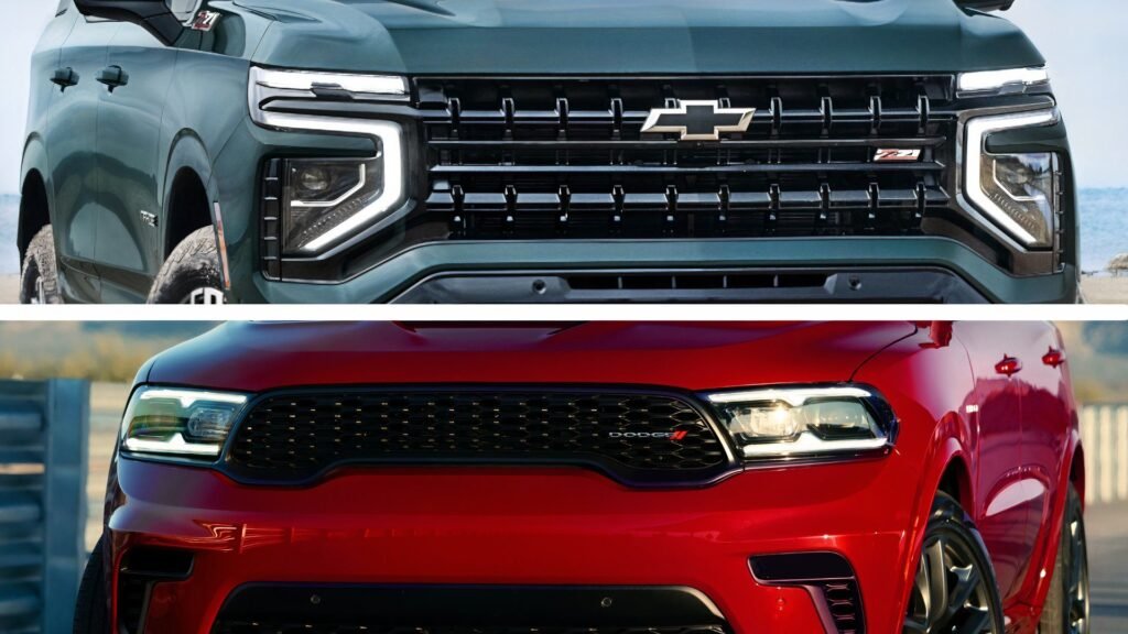 Dodge Durango vs Chevrolet Tahoe: Comparing America's Last V8 SUVs