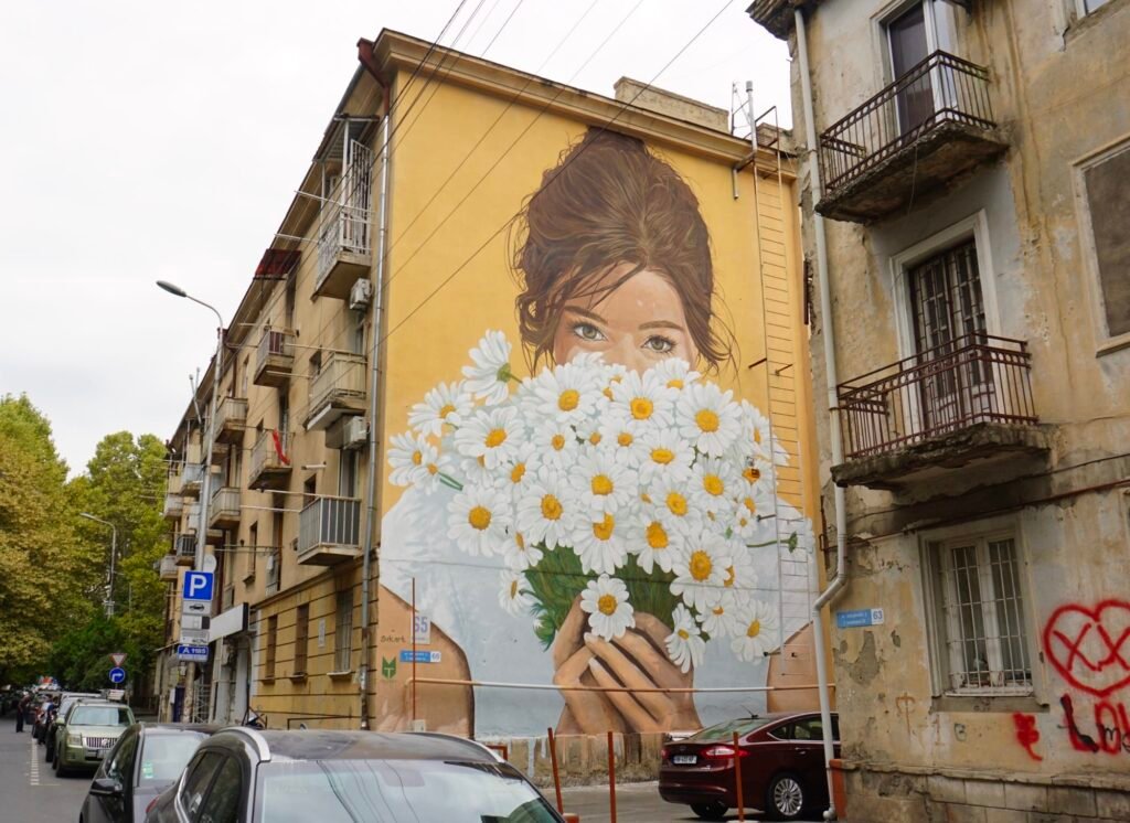 Tbilisi Mural Fest’s Dynamic Murals Brighten the Sides of Buildings Throughout the City
