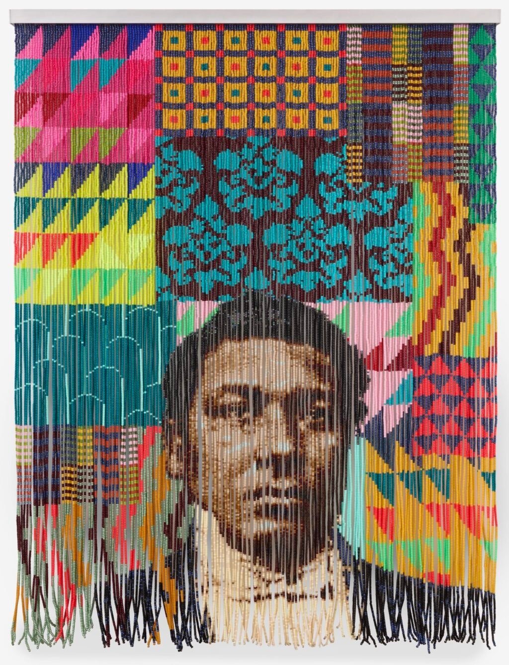 Vibrant, Beaded Portraits by Felandus Thames Honor Memories and the Black Diaspora
