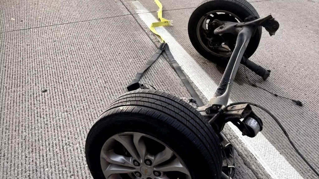 Police Gadget Rips Chevy’s Rear Axle Clean Off In Wild Chase