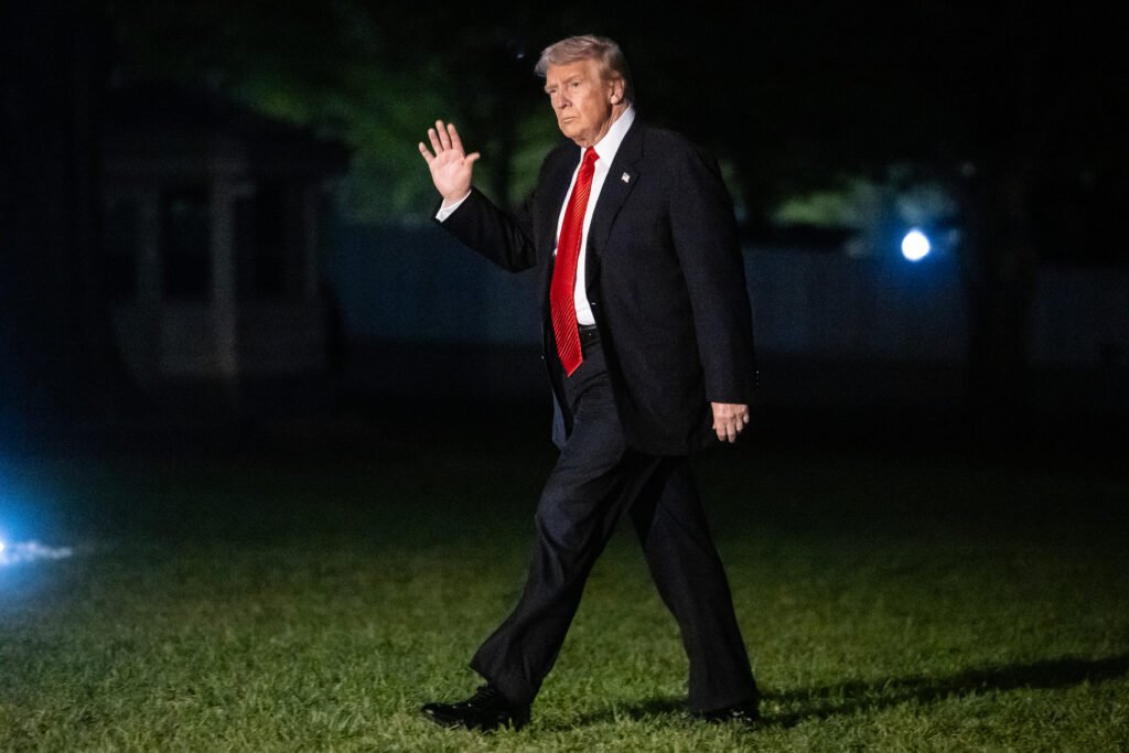 Trump takes quieter approach to 2025 elections