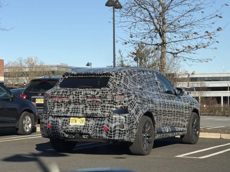 2027 BMW X5 G65 Spotted in New Jersey: First Look at the Electric iX5 on American Soil