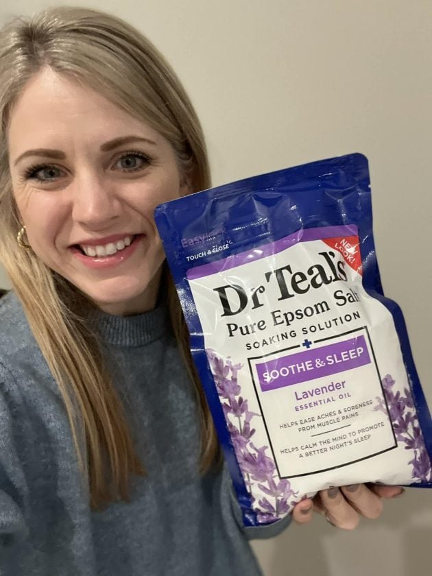 Dr Teal’s Epsom Magnesium Salt Soak, 3 lbs only $3.75 shipped!
