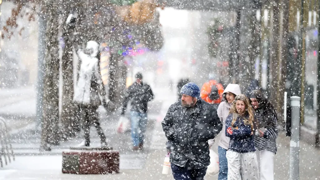A winter storm system with heavy snow and ‘dangerous wind chills’ is sweeping the U.S. 
