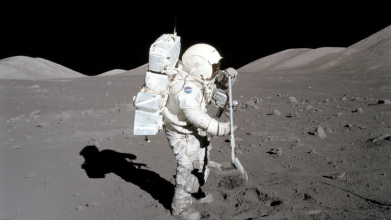 Astronauts Could Live in Structures Made from Moon Rocks