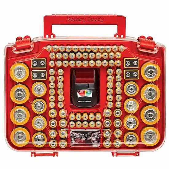 Battery Daddy Battery Organizer and Storage Case only $9.88 shipped!