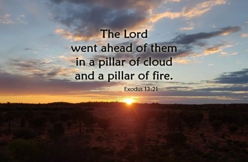 A Pillar of Cloud and Fire – Exodus 13:21-22