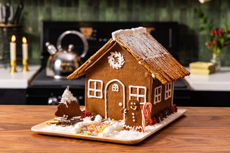 How to Assemble a Stunning (and Sturdy) Gingerbread House