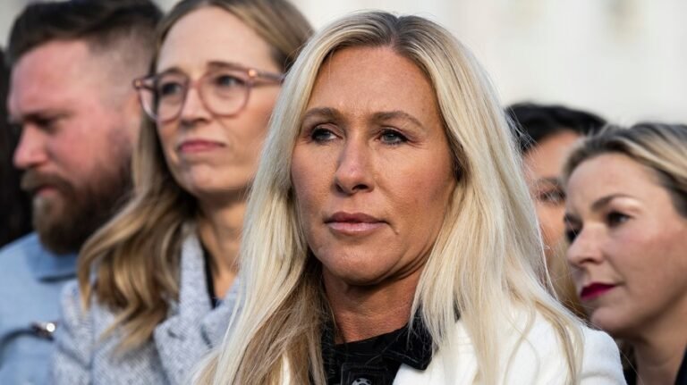 Greene says she cut deal on NDAA for vote on anti-trans bill