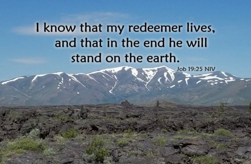 I Know that My Redeemer Lives – Job 19:25-27