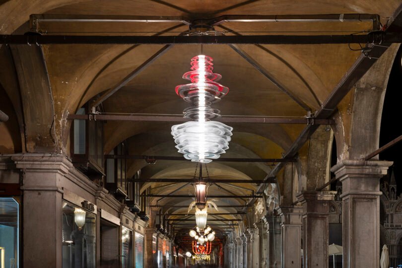 Luca Nichetto’s Profilo Chandelier Reimagines Murano Glass for Today