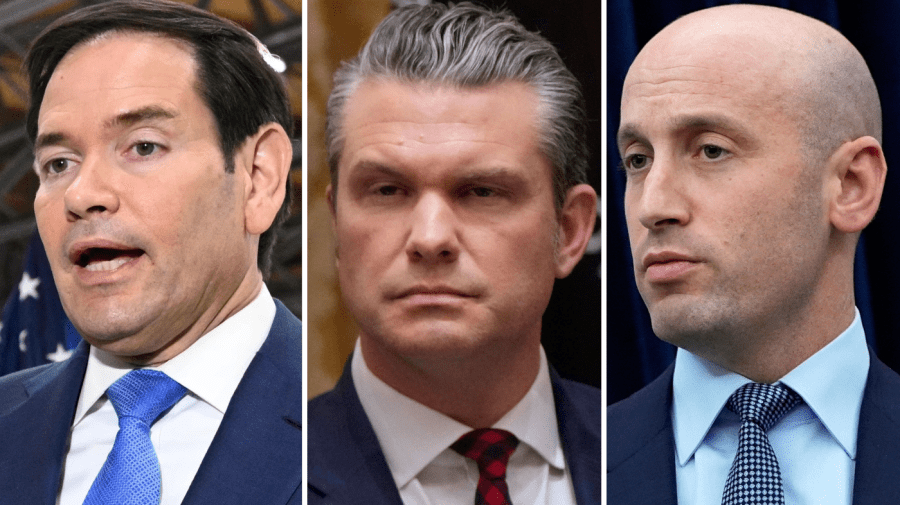 Hegseth says he wouldn't trust Miller, Rubio to babysit his kids