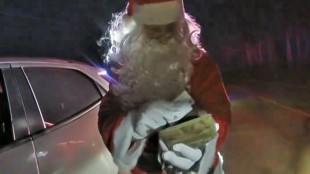 Santa Got Pulled Over And Told Cops He Was Packing More Than Presents